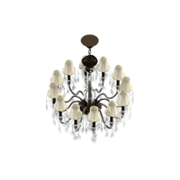 European crystal chandelier
