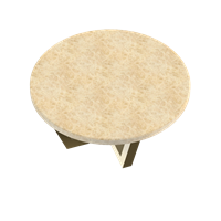 European marble dining table