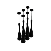Nordic wrought iron chandelier