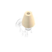 European crystal wall lamp