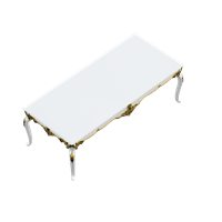 European marble dining table
