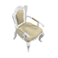 European fabric dining chair