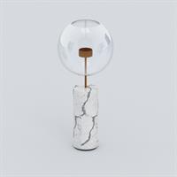 Modern stone table lamp