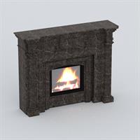 American fireplace