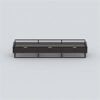 New Chinese solid wood TV cabinet
