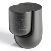 Light luxury stone edge table