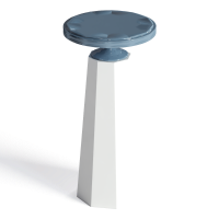 Nordic paint side table