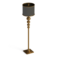 European style iron floor lamp
