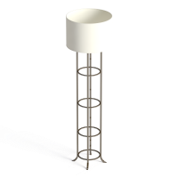 Modern metal floor lamp