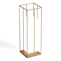 Japanese style wooden floor lamp