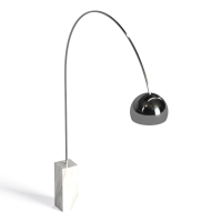 Modern metal floor lamp-photographic functional use