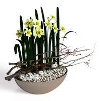 Table flower art