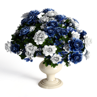 Table flower art