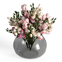 Table flower art