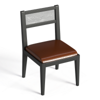 Modern wooden writing chair