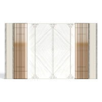 New Chinese style wall