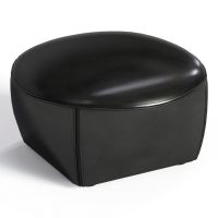 Industrial style leather art leisure stool
