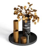 Light luxury decorative tray