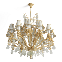 European style metal chandelier