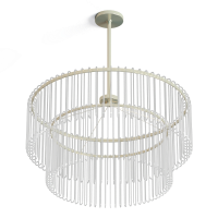Modern crystal chandelier