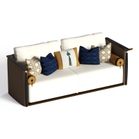 New Chinese style double sofa