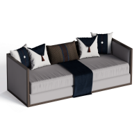 New Chinese Fabric Multiplayer Sofa