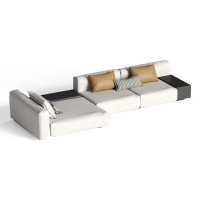 modern  Cloth  Corner  sofa