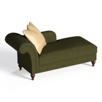 American fabric chaise longue