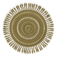 Nordic round rug