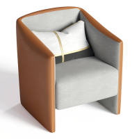 Modern Fabric Single Sofa