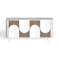 Modern painted side cabinet