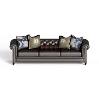 American leather art multi-seat sofa