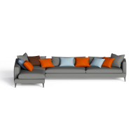 Modern fabric corner sofa