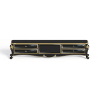 European style wooden TV cabinet