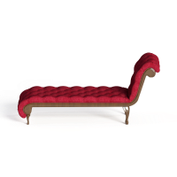 American fabric chaise longue