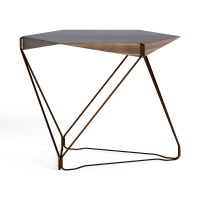 Modern wooden side table
