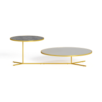 Light luxury marble tea table