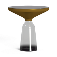 Light luxury metal side table