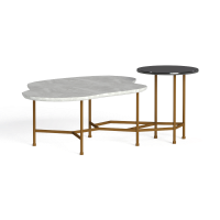 Light luxury marble tea table