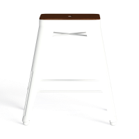 Industrial iron dining chair