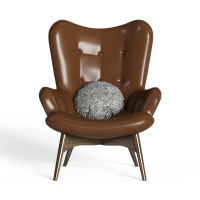 Modern leather leisure chair