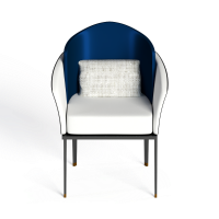 New Chinese cloth dining chair