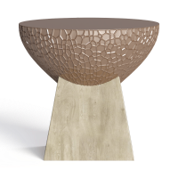 New Chinese style baking lacquer edge table