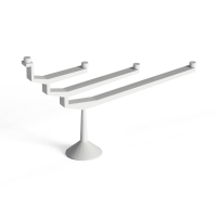 Modern painted table lamp