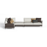 Modern fabric corner sofa