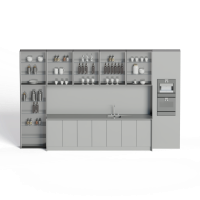Modern paint overall cabinet