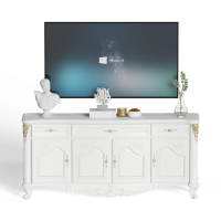 European style TV cabinet combination