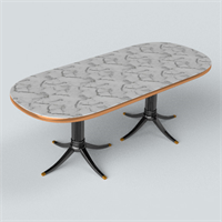 American marble dining table