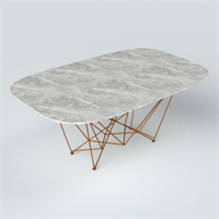 Light luxury marble tea table