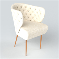 American style cloth art eat chair